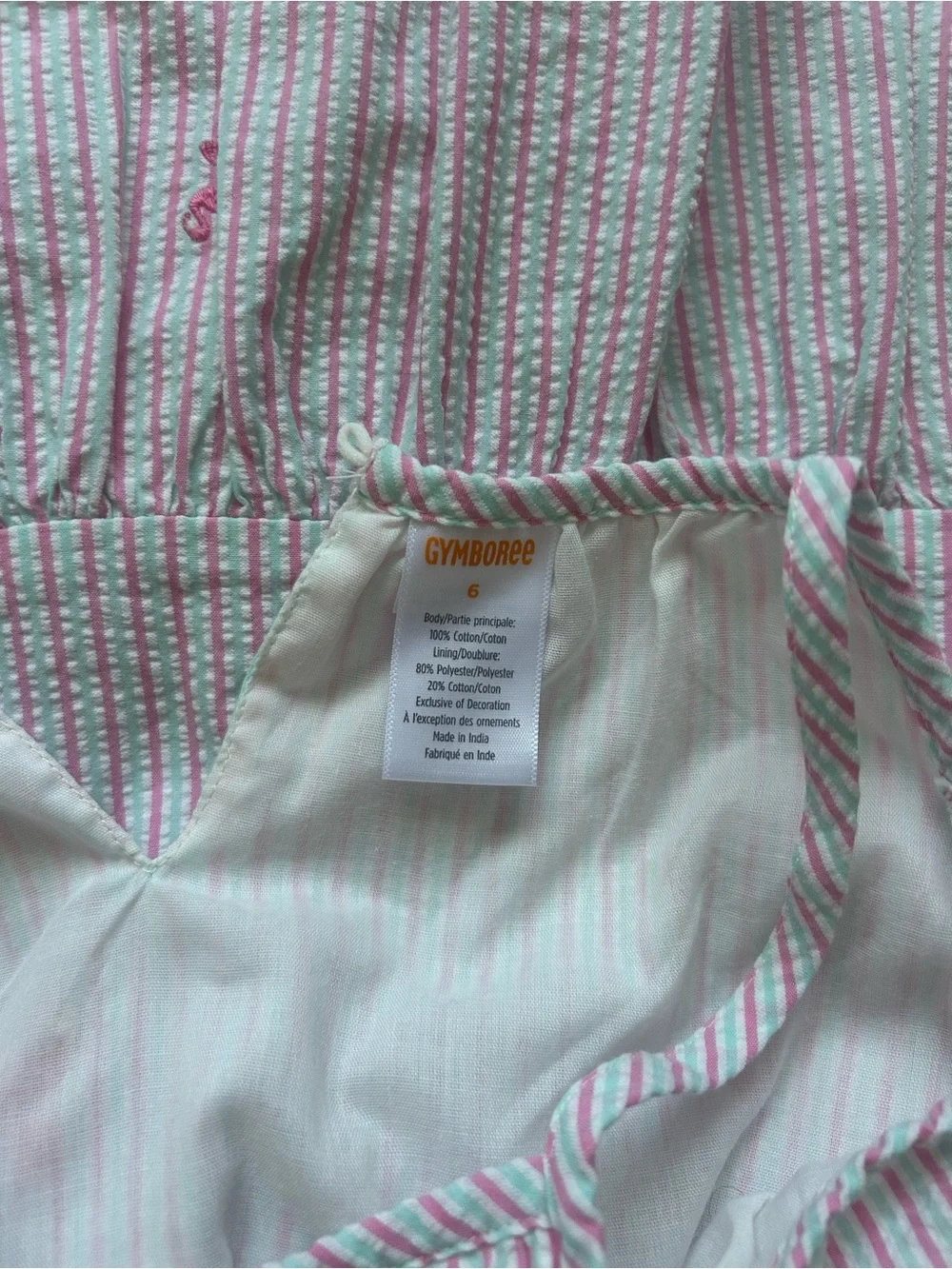 Gymboree flamingo dress